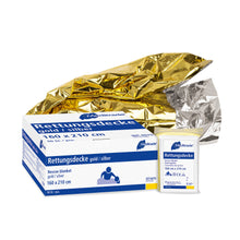 Mentőtakaró, arany/ezüst, 160 x 210 cm | Csomag (50 db)