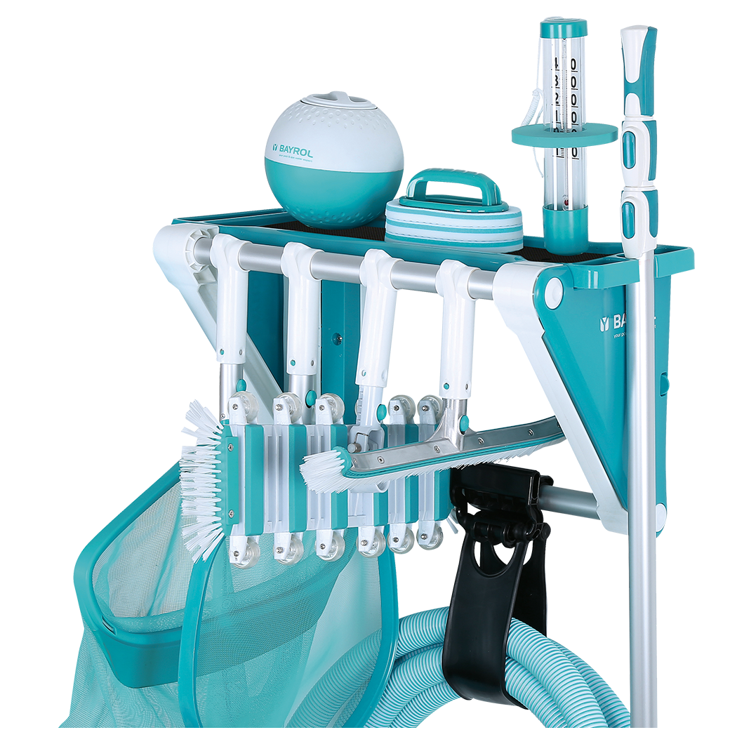 BAYROL kiegészítő polc falra szereléshez | Csomag (1 db)