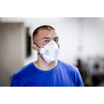 NITRAS SAFE AIR PRO, légzőmaszk, fehér, EN 149, doboz 15 db prémium minőség | Csomag (15 db)