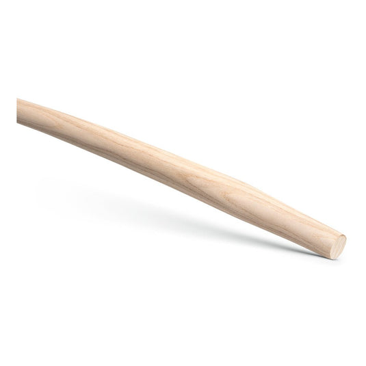 A Nölle Profi Brush T-alakú, 1 100 mm-es, hajlított, tölgyfa nyéllel ellátott, tölgyfa íveléssel készült nyél, ásókhoz és lapátokhoz (DIN 2015200), a Nölle Profi Brush Bürsten- & Pinseltechnik e.K. gyártmányában, világos színű, sima felületű és lekerekített végű.