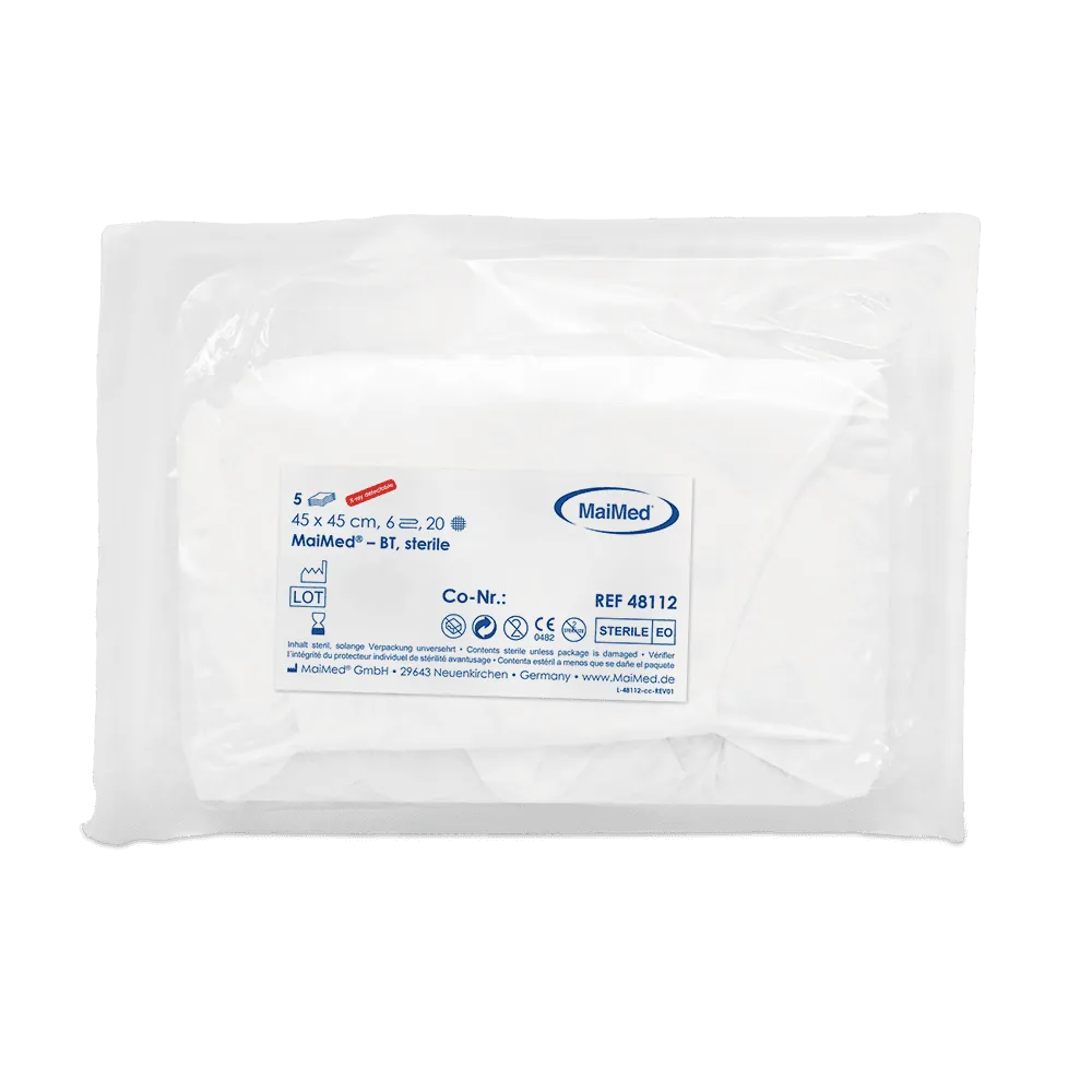 MaiMed-BT-steril 45x45, Rökochip, dupla csomagolt