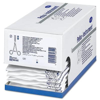 Pean bilincs anatómiailag egyenes 14cm | Csomag (25 db)