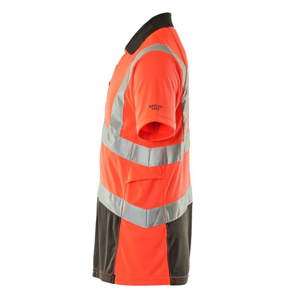 MASCOT® Anadia pólóing, hi-vis vörös/sötét antracit