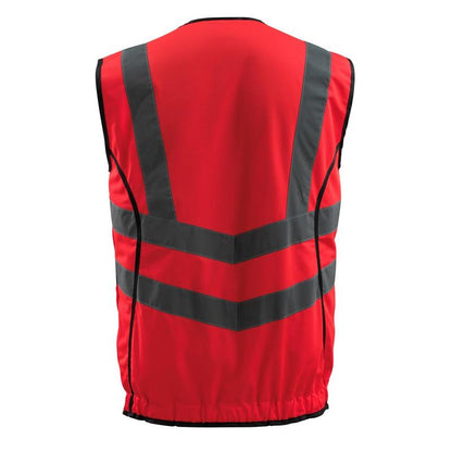 MASCOT® Wingate közlekedési mellény, hi-vis piros