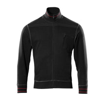 MASCOT® Chania pulóver cipzárral, fekete