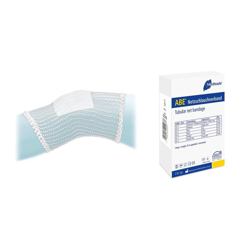 ABE® hálós csőkötés, 2,2 cm x 25 m, alkar | Csomag (1 db)