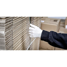 NITRAS pamut jersey kesztyű, természetes pamut jersey | Csomag (12 pár)