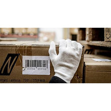 NITRAS pamut jersey kesztyű, természetes pamut jersey | Csomag (12 pár)