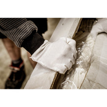 NITRAS pamutdzsörzé kesztyű, fehér, OEKO-TEX pamutdzsörzé | Csomag (12 pár)