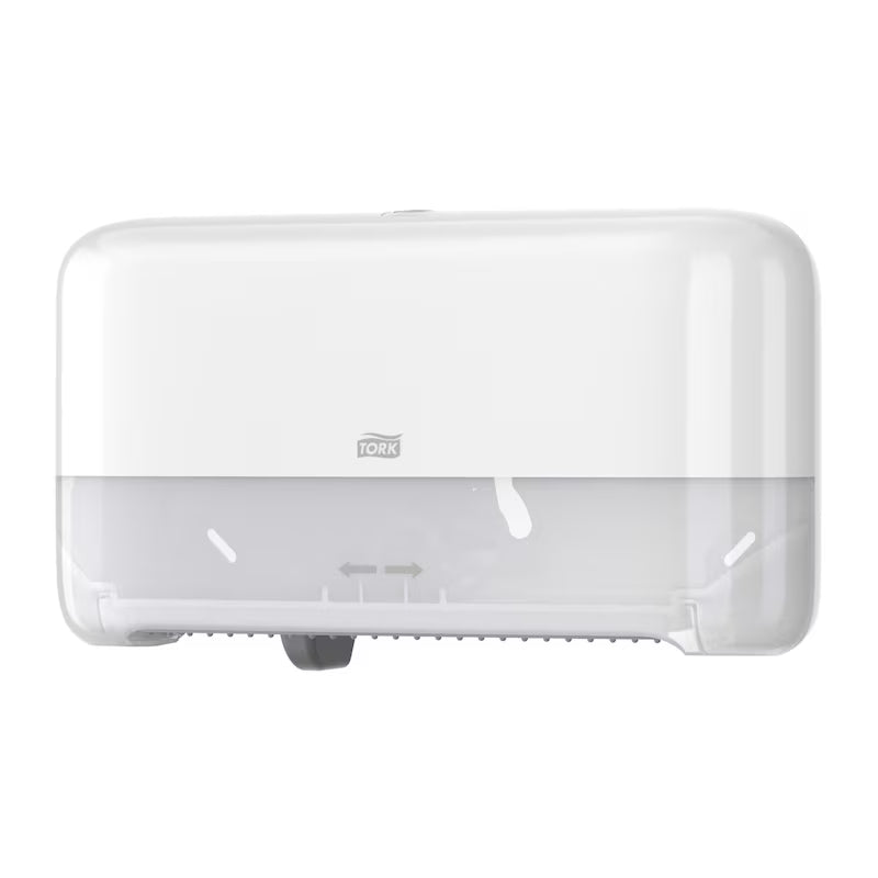 Tork OptiServe® dupla tekercs cső nélküli vécépapír adagoló fehér T7