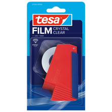 tesa HOUSEHOLD DISPENSER háztartási tekercsadagoló tesafilm CRYSTAL CLEAR-rel, átlátszó