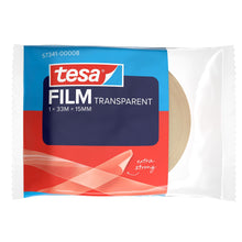 tesafilm TRANSPARENT, flowpack csomagolásban, 33 m x 15 mm