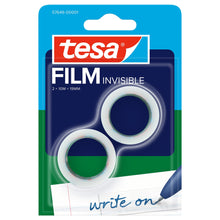 tesafilm INVISIBLE, matt fehér, buborékcsomagolásban, 10 m x 19 mm