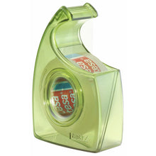 tesa HAND DISPENSER EASY CUT RECYCLED kézi tekercselő, zöld, tesafilm Clear Recycled 33 m x 19 mm-es szalaggal