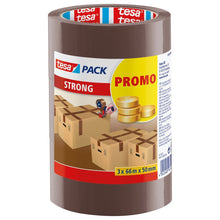 Tesapack Strong, 66 m × 50 mm, barna