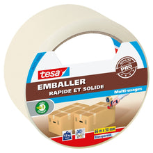 tesapack PP alacsony zajszintű, 66 m x 50 mm, átlátszó, FR