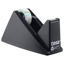 tesa DESK DISPENSER ECONOMY RECYCLED asztali tekercsadagoló tesafilm CRYSTAL RECYCLED-del, átlátszó