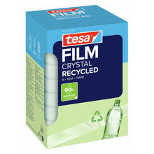 tesafilm CRYSTAL RECYCLED, 66 m x 19 mm, átlátszó