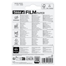 tesafilm PAPER, átlátszó, buborékcsomagolásban, 33 m x 19 mm