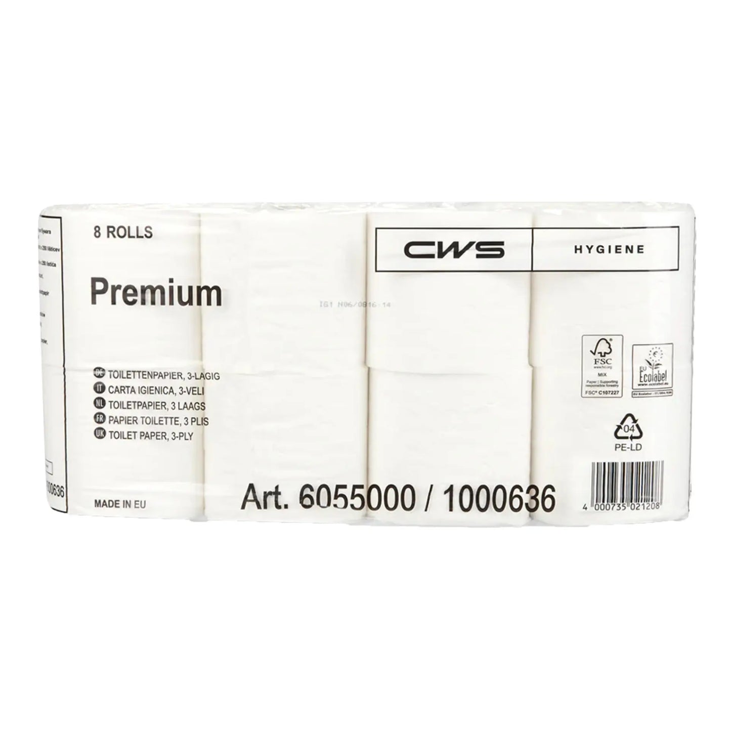 CWS WC-papír Supersoft | Karton (64 tekercs)