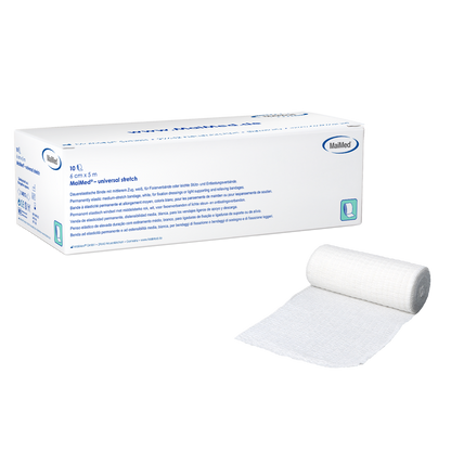 MaiMed-univerzális stretch, cselló nélkül Tartósan rugalmas kötés, 10 db/doboz