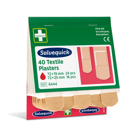 Kifutó termék: Holthaus Medical Salvequick® ragtapasz utántöltő készlet REF 6444 védőcsomagolásban, 2 méretben | csomag (40 darab)