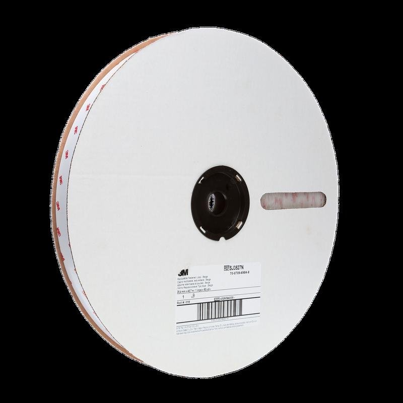 3M™ Loop Tape SJ3527N fekete - Kivehető tépőzáras rögzítők