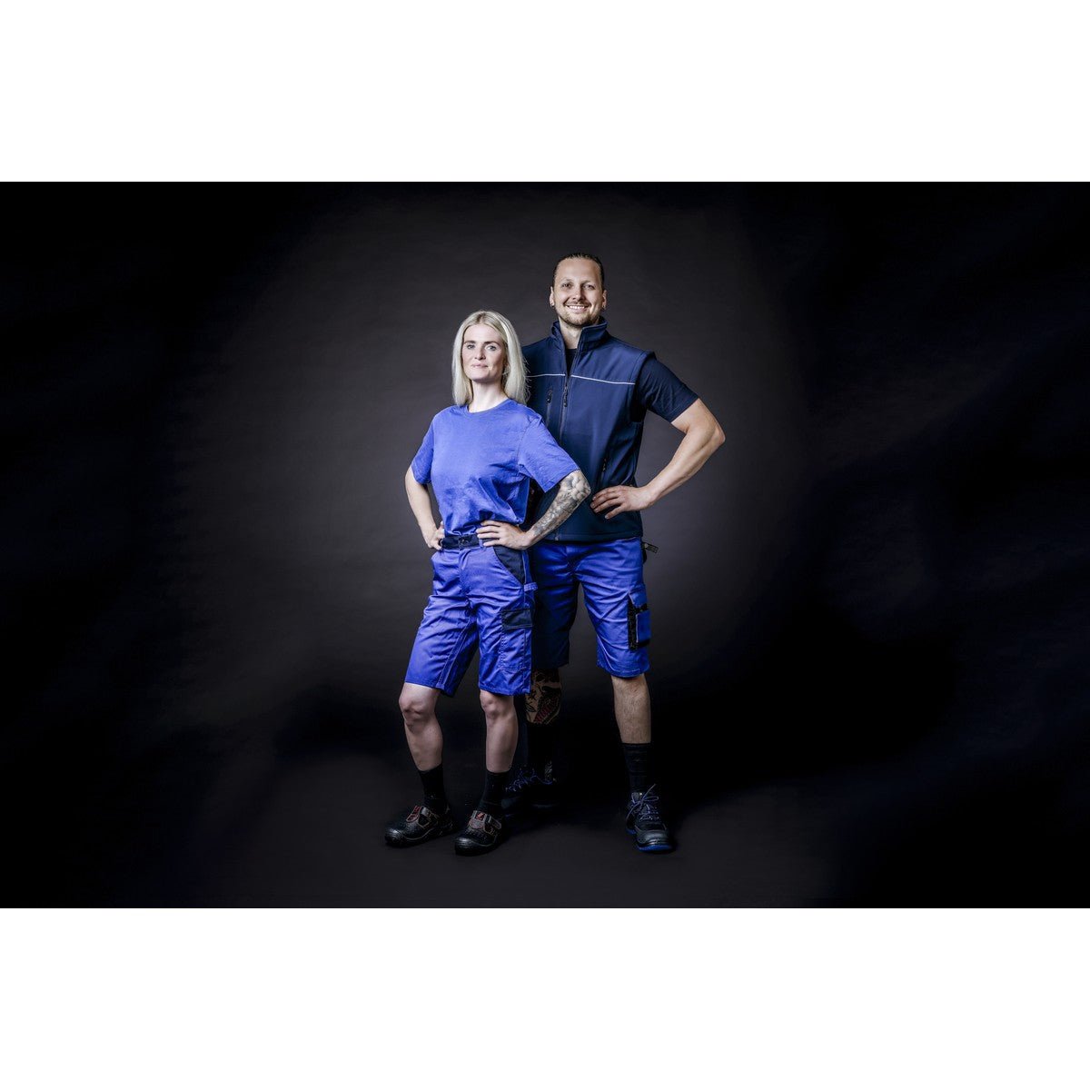 NITRAS MOTION TEX LIGHT, softshell mellény, sötétkék