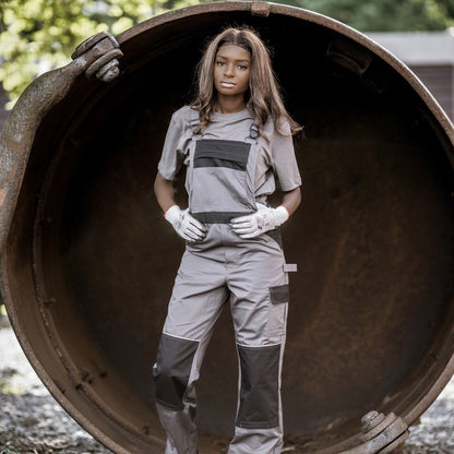 NITRAS MOTION TEX LIGHT, dungarees, szürke/fekete
