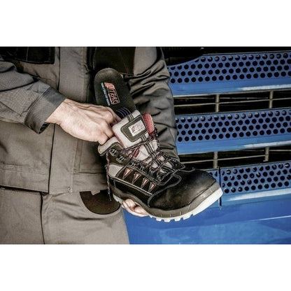 NITRAS COMFORT STEP, talpbetét, fekete/piros