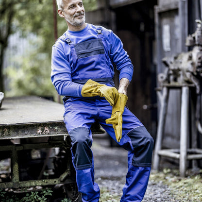 NITRAS MOTION TEX LIGHT, dungarees, királykék / sötétkék