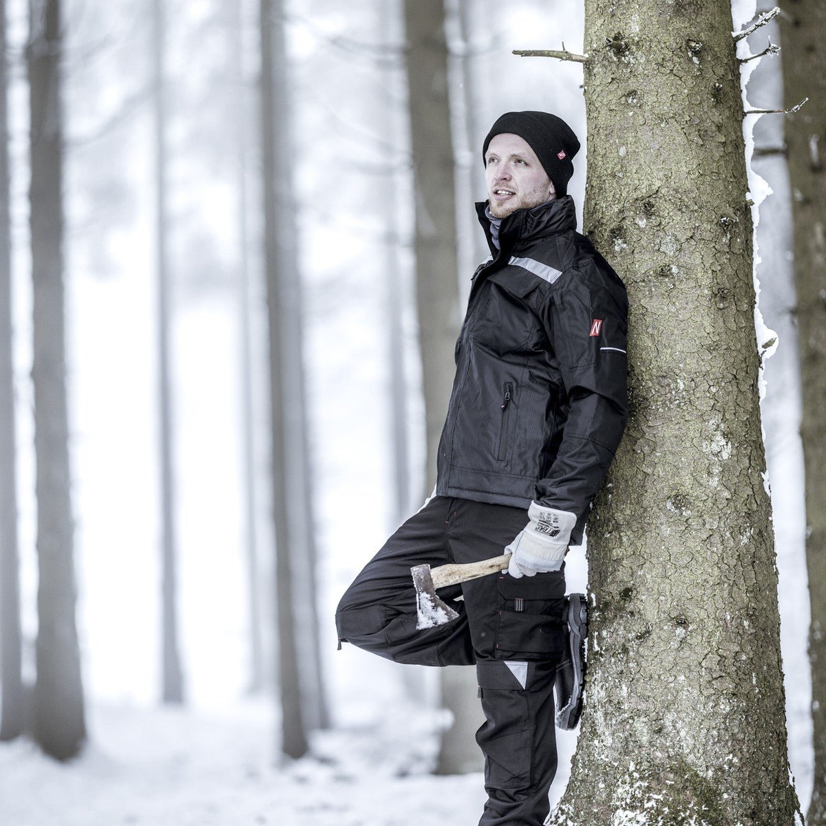 NITRAS MOTION TEX PLUS, parka, fekete
