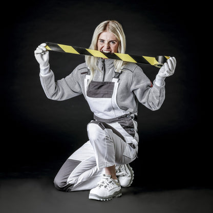 NNITRAS MOTION TEX LIGHT, dungarees, fehér/szürke
