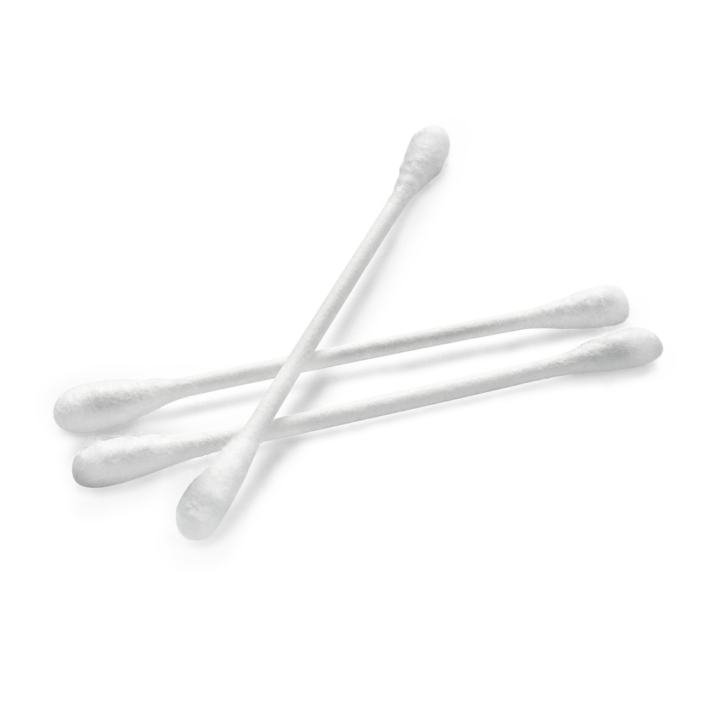 MaiMed -Tip Classic ECO (kis fejű) nem steril vattacsomók, kartonrúd, 200 db/zsák | Csomag (200 db)