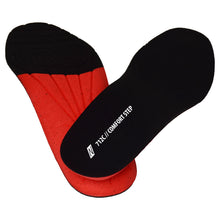 NITRAS COMFORT STEP, talpbetét, fekete/piros
