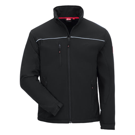NITRAS MOTION TEX LIGHT, softshell kabát, fekete