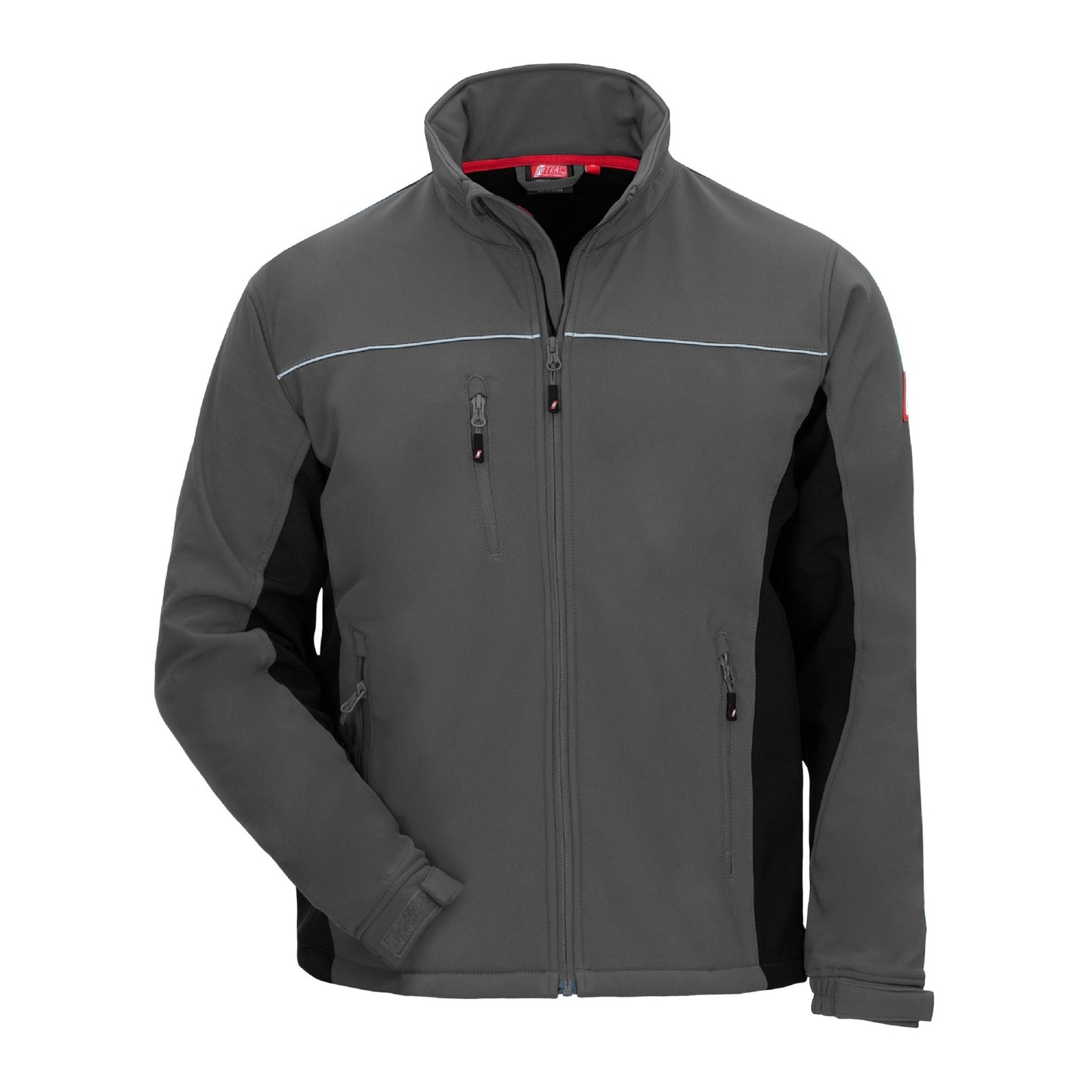 NITRAS MOTION TEX LIGHT, softshell kabát, szürke/fekete