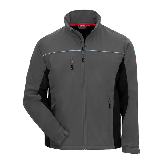 NITRAS MOTION TEX LIGHT, softshell kabát, szürke/fekete