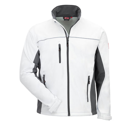 NITRAS MOTION TEX LIGHT, softshell kabát, fehér/szürke
