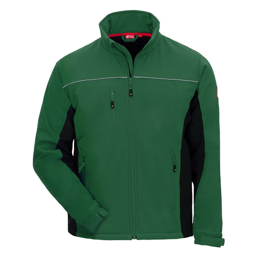 NITRAS MOTION TEX LIGHT, softshell kabát, zöld/fekete