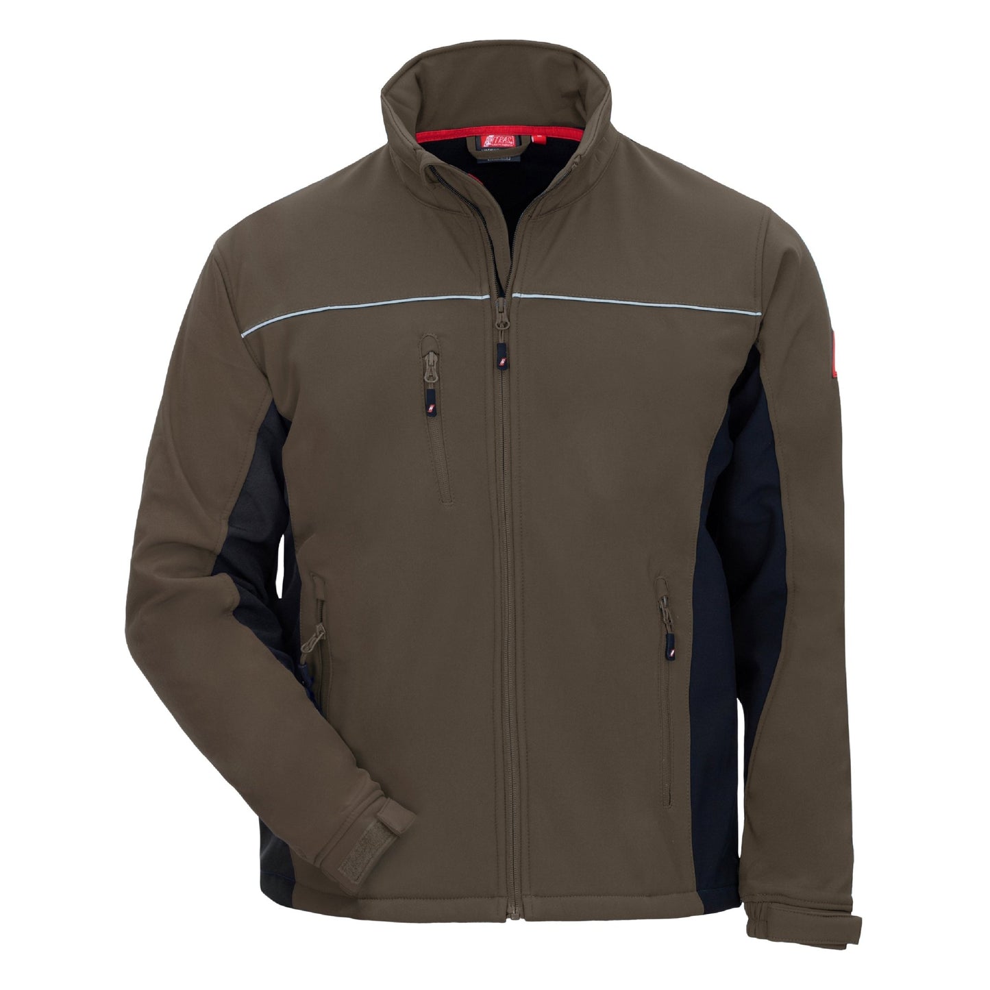 NITRAS MOTION TEX LIGHT, softshell kabát, barna/fekete
