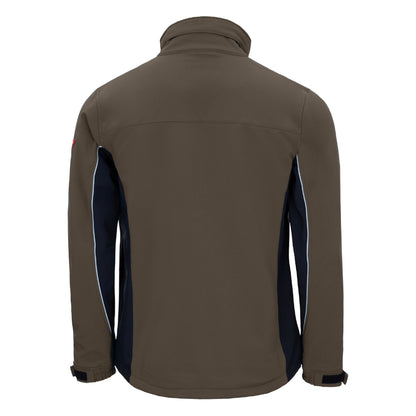 NITRAS MOTION TEX LIGHT, softshell kabát, barna/fekete
