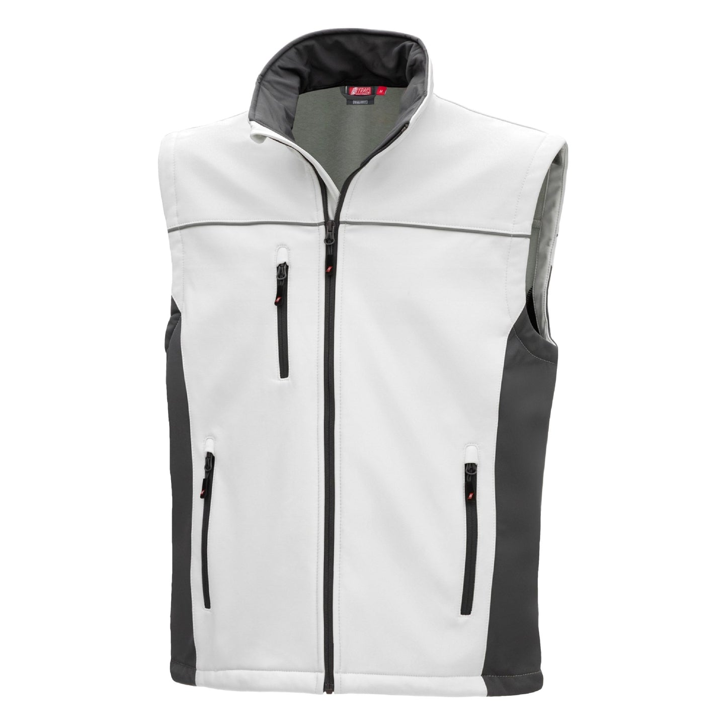 NITRAS MOTION TEX LIGHT, softshell mellény, fehér/szürke