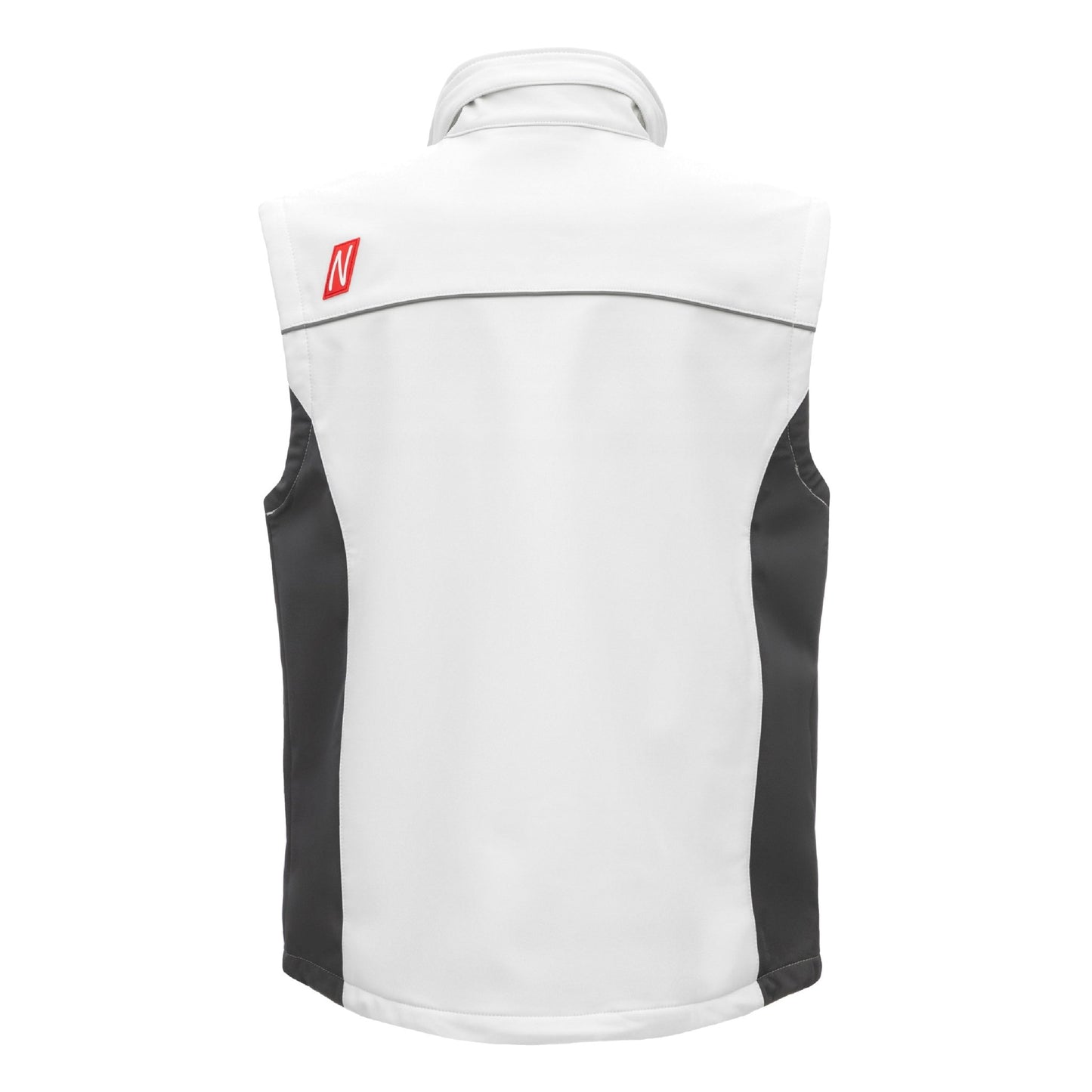 NITRAS MOTION TEX LIGHT, softshell mellény, fehér/szürke