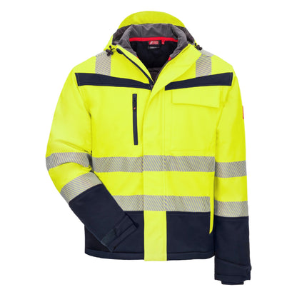 NITRAS MOTION TEX VIZ PLUS, téli jól látható softshell kabát
