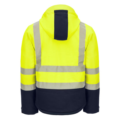 NITRAS MOTION TEX VIZ PLUS, téli jól látható softshell kabát