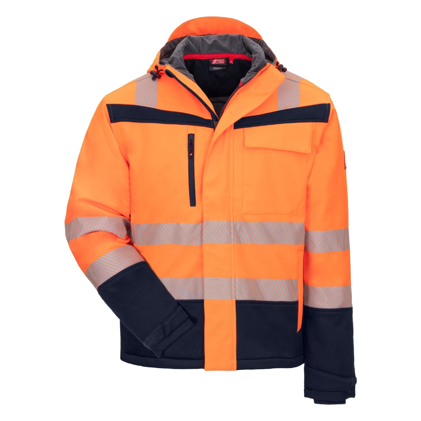 NITRAS MOTION TEX VIZ PLUS, téli jól látható softshell kabát