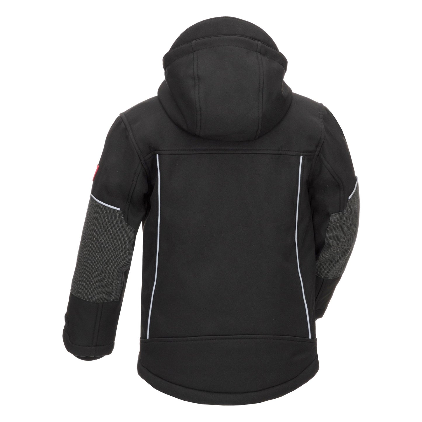 NITRAS MOTION TEX KIDS, softshell kabát, fekete