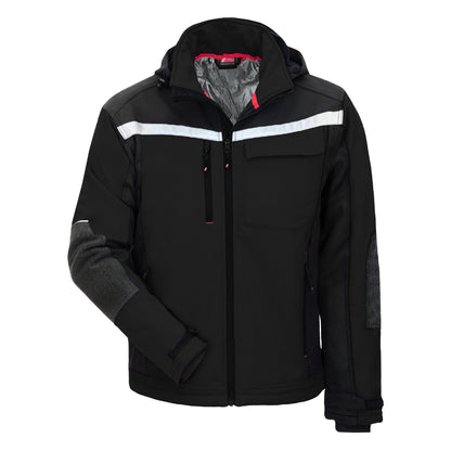 NITRAS MOTION TEX PLUS, softshell kabát, fekete