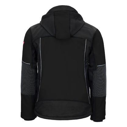 NITRAS MOTION TEX PLUS, softshell kabát, fekete